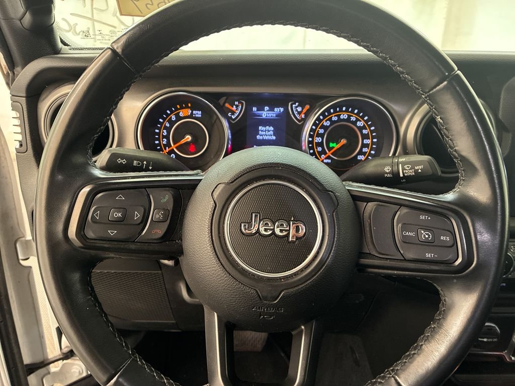 Used 2022 White Jeep Unlimited Sport S image 14