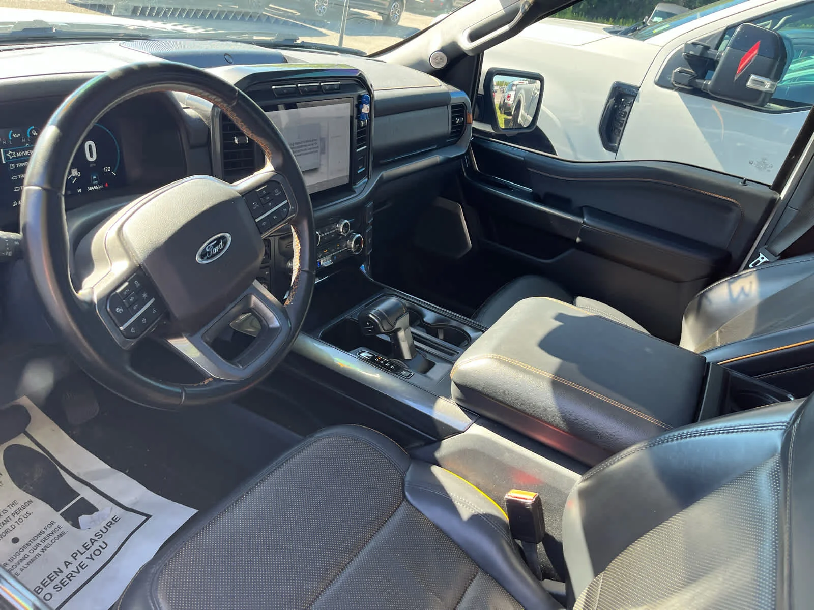 Used 2023 Star White Metallic Tri-Coat Ford Tremor image 4