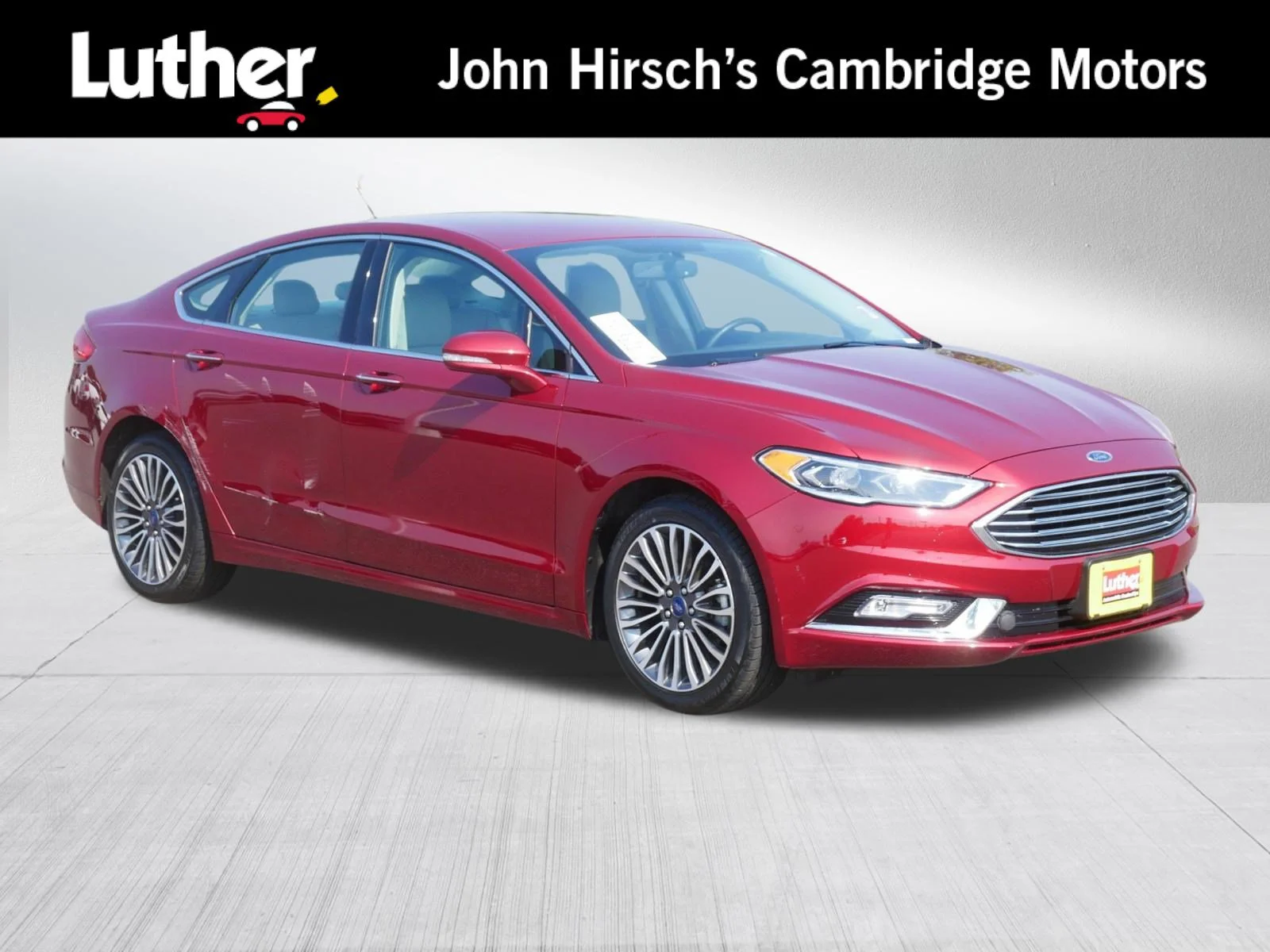 Used 2017 Ruby Red Metallic Tinted Clearcoat Ford SE image 1
