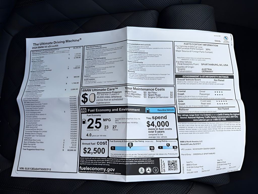 New 2026 Dravit Grey Metallic BMW sDrive40i image 25
