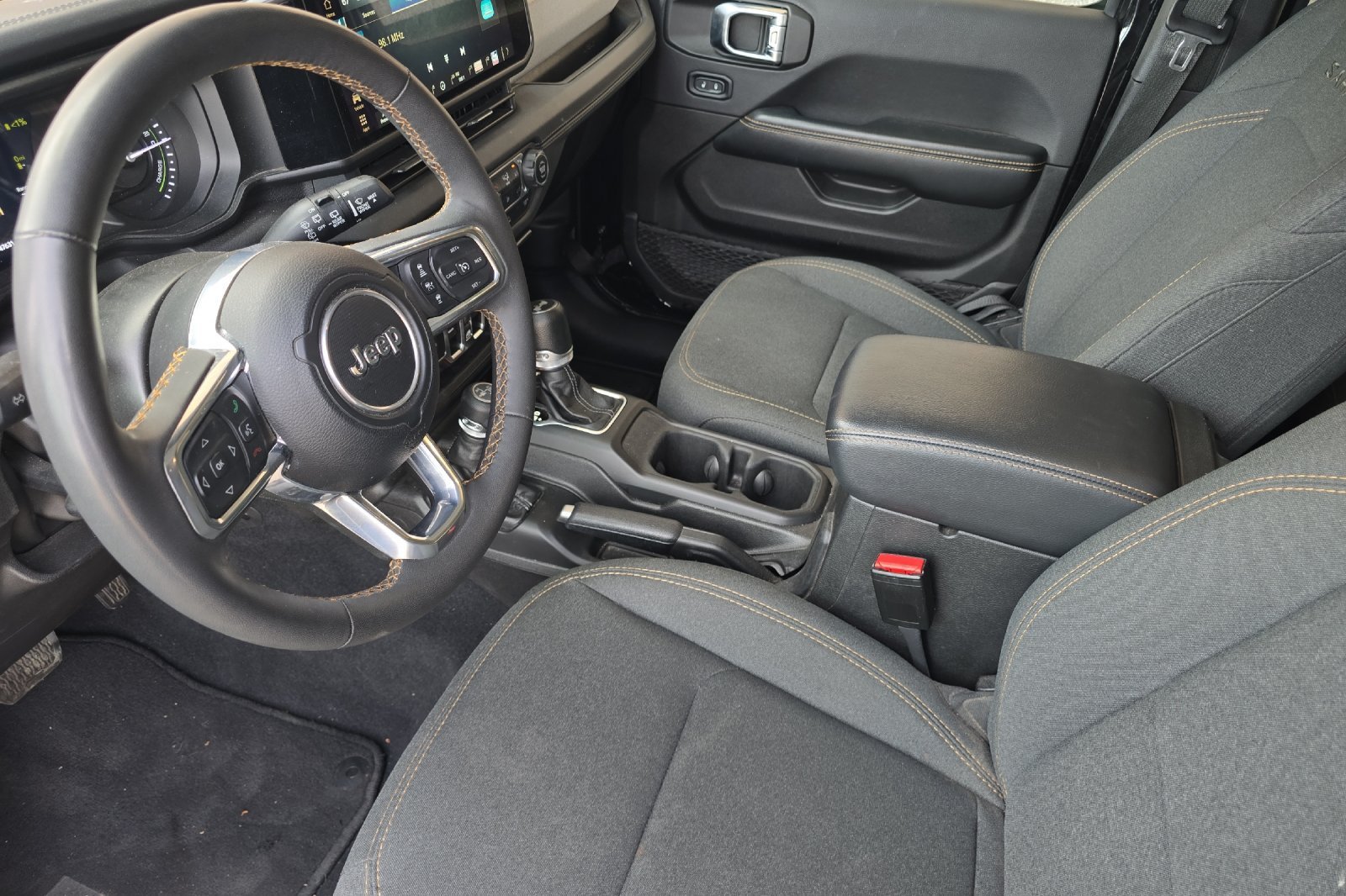Used 2024 Black Clearcoat Jeep Sahara image 8
