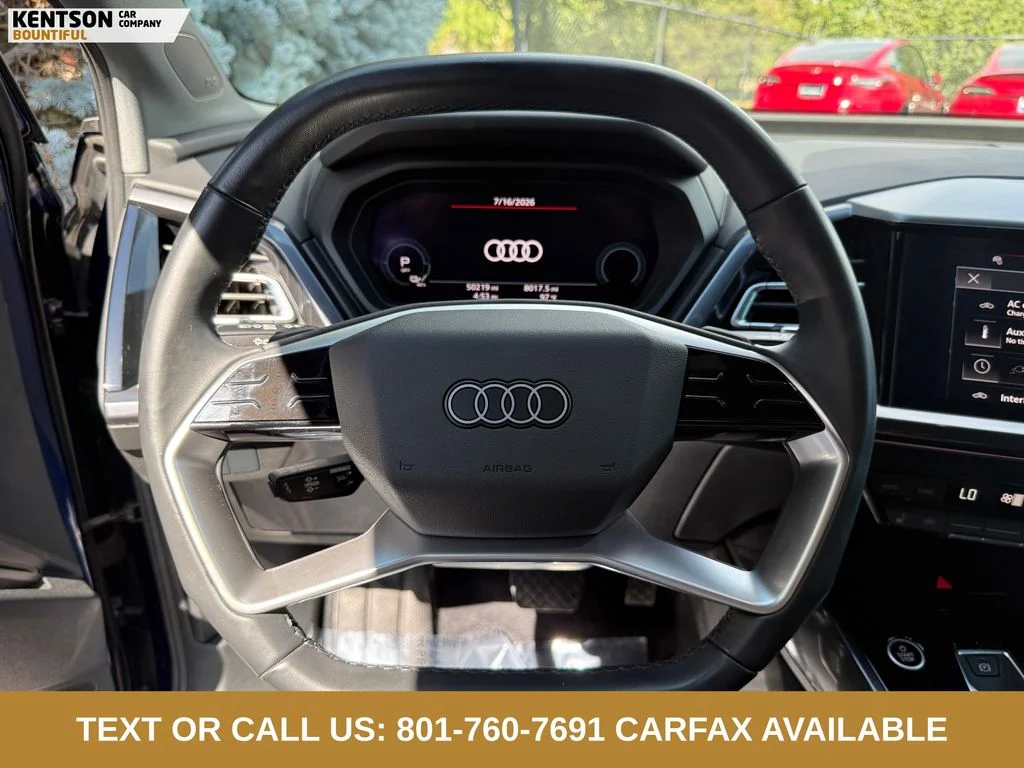 Used 2022 Blue Audi Premium Plus image 15