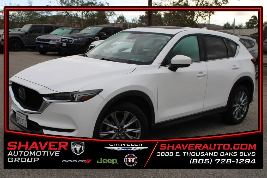 Used 2021 White Mazda Grand Touring image 1
