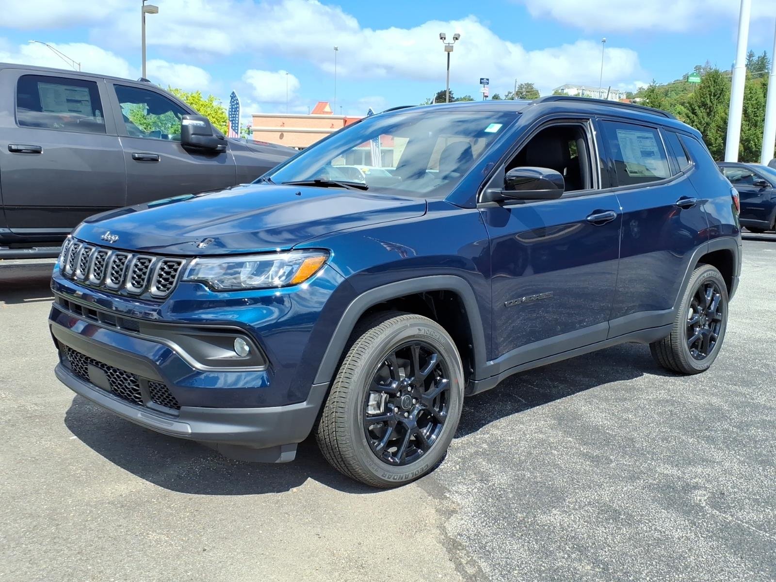 New 2026 Fathom Blue Pearl Coat Jeep Latitude Altitude image 1