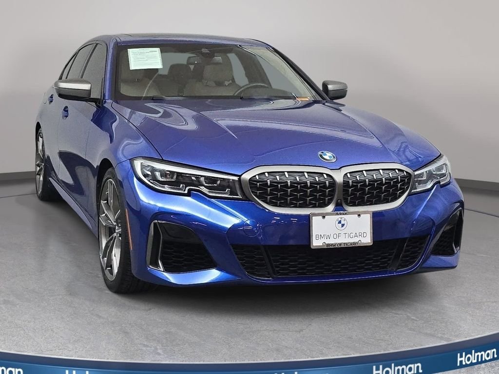 Used 2022 Portimao Blue Metallic BMW M340i image 3