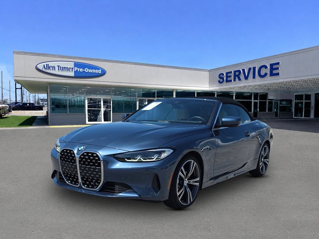 Used 2024 Arctic Race Blue Metallic BMW 430i image 4