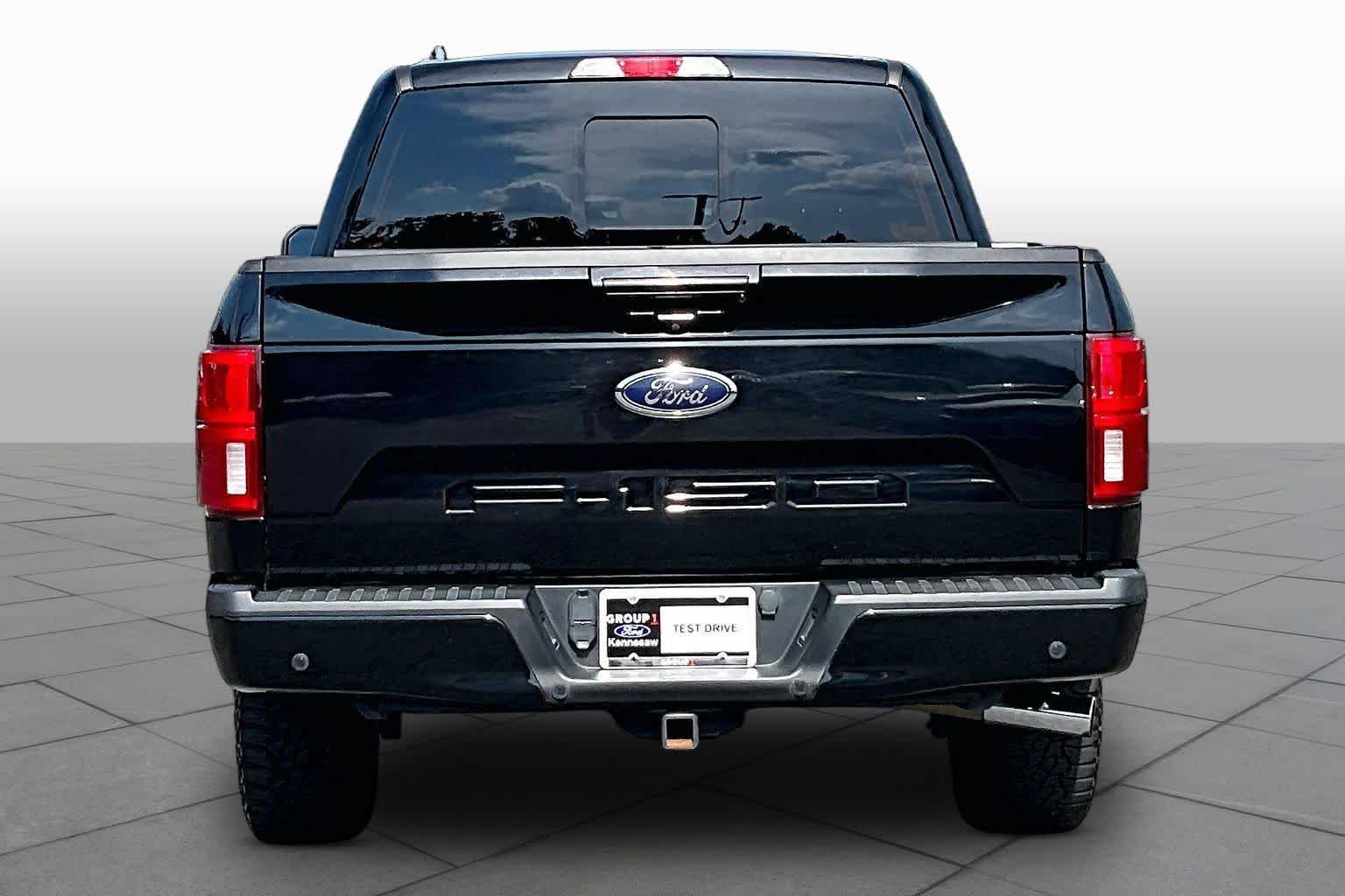 Used 2018 Shadow Black Ford LARIAT image 5