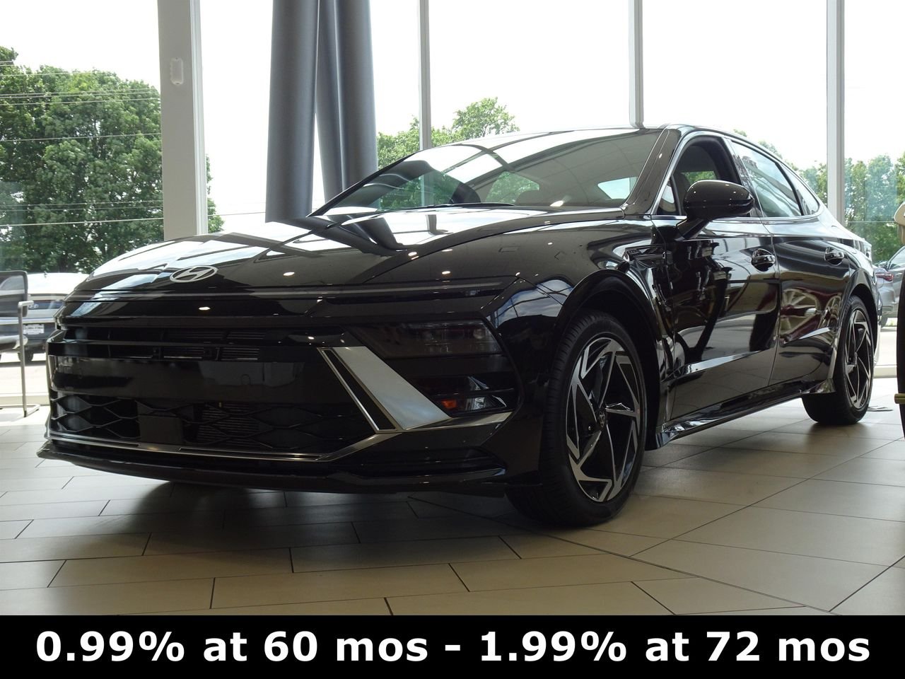 New 2026 Black Hyundai SEL Sport image 1