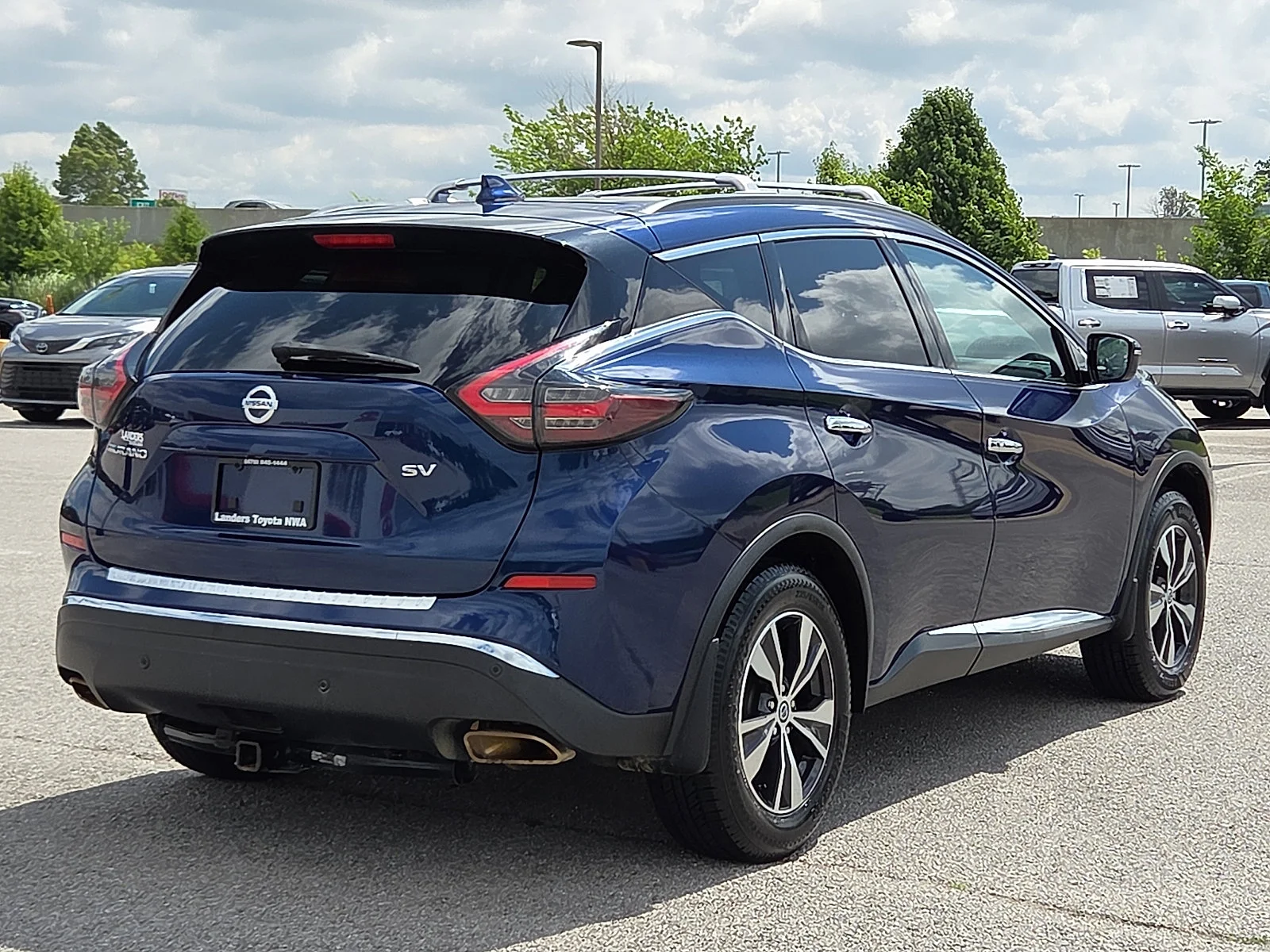Used 2020 Deep Blue Pearl Nissan SV image 5