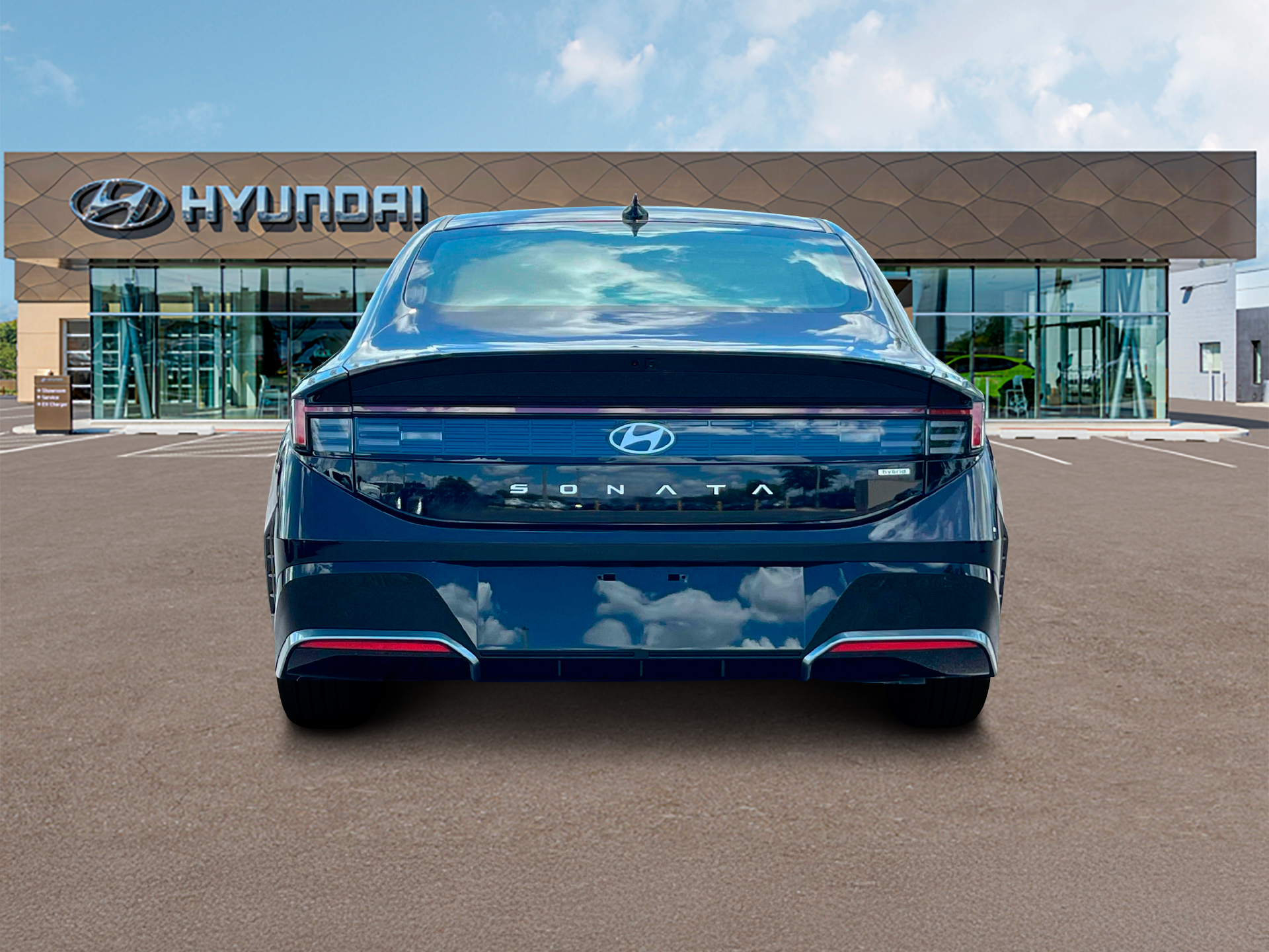 New 2025 Blue Hyundai SEL image 6