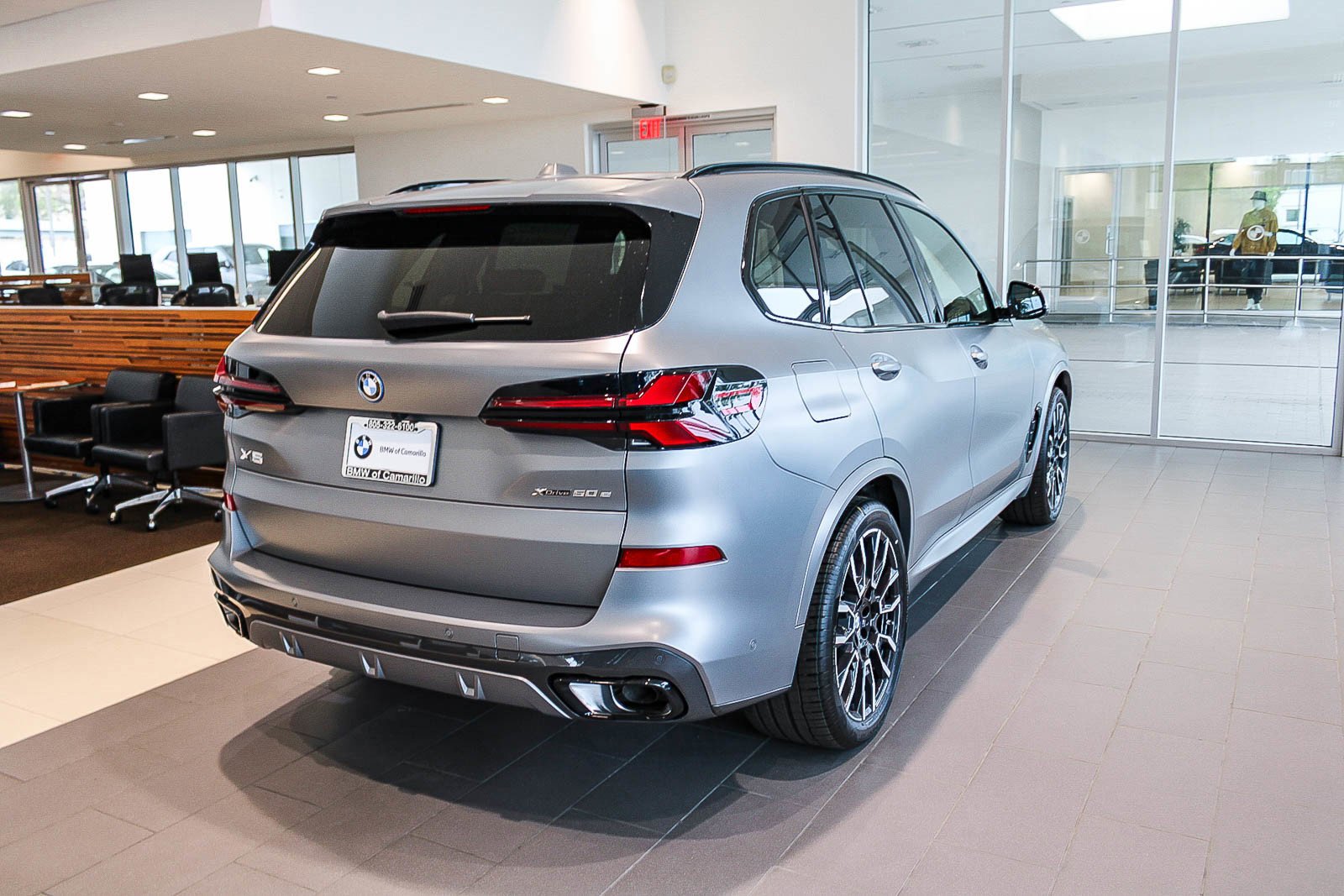 New 2026 Frozen Pure Grey Metallic BMW xDrive50e image 5