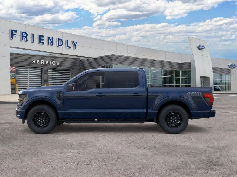 New 2026 Antimatter Blue Metallic Ford XLT image 3