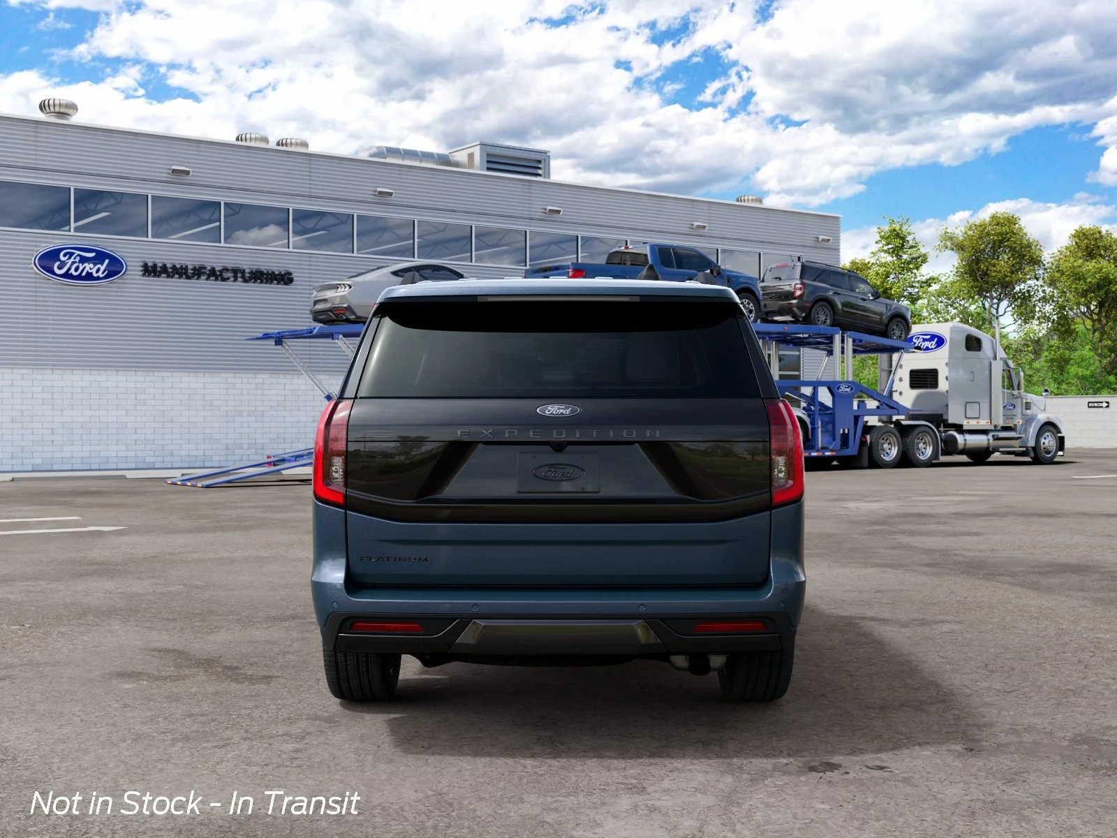 New 2027 Nocturnal Blue Metallic Ford Platinum image 7