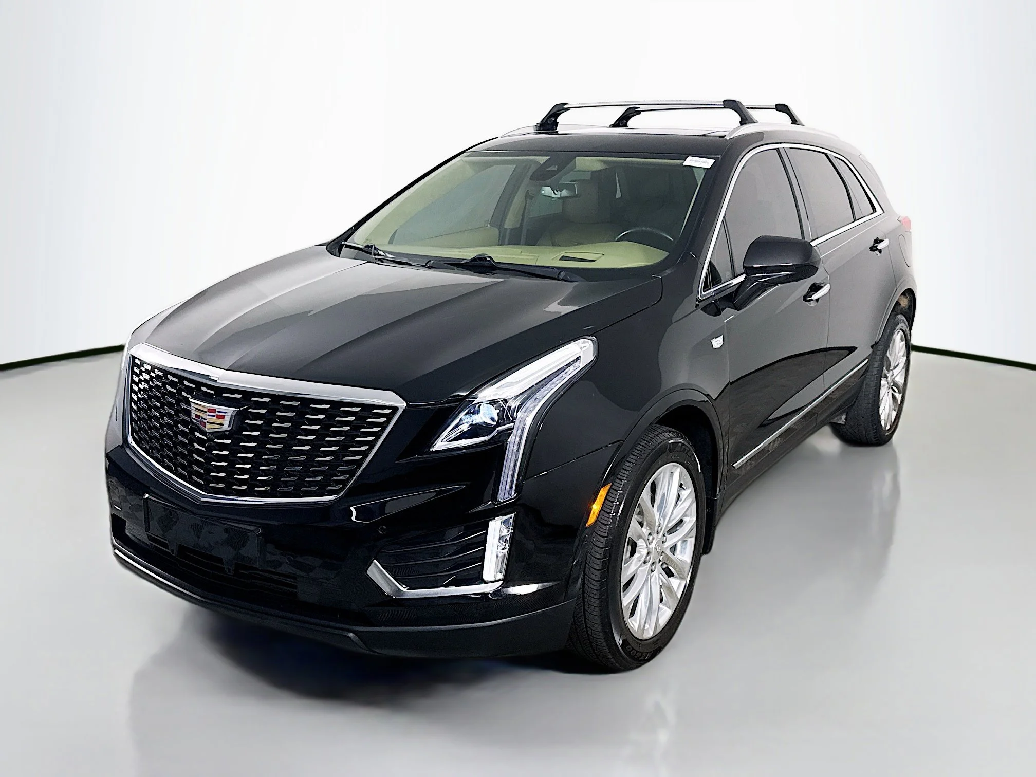 Used 2017 Stellar Black Metallic Cadillac Platinum AWD image 3