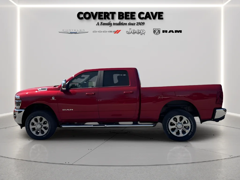 New 2026 Molten Red Pearl-Coat Exterior Paint RAM Laramie image 8