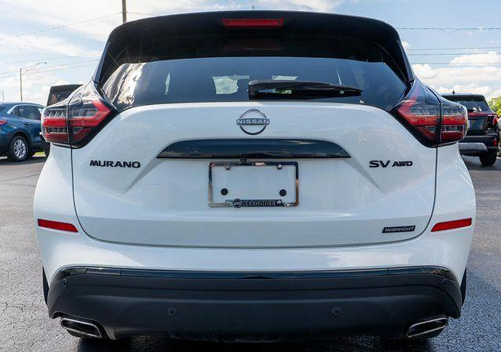Used 2024 Pearl White Tri Nissan SV image 7