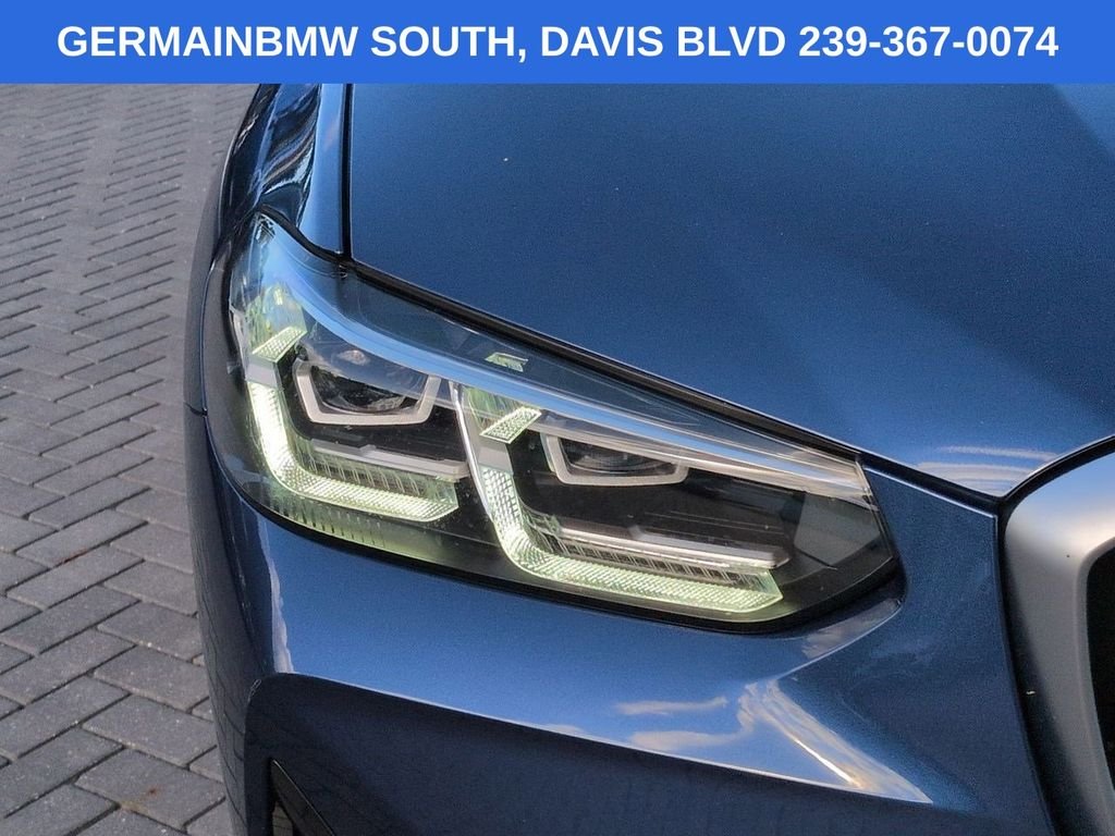 Certified Used 2023 Blue Metallic BMW xDrive30i image 11