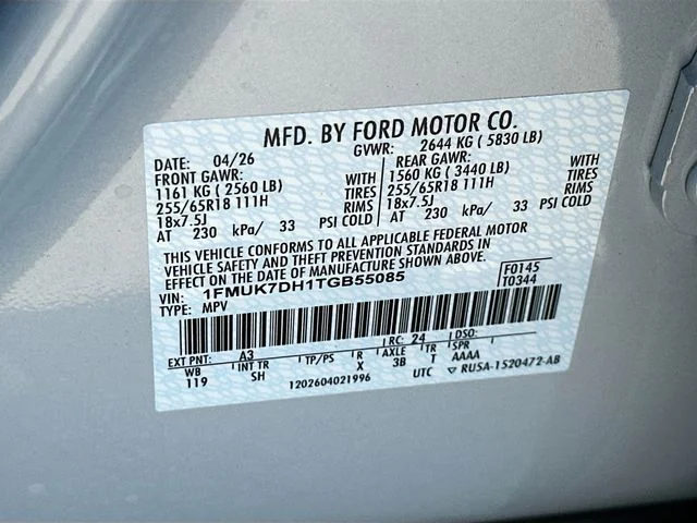 New 2026 White Ford Active image 21