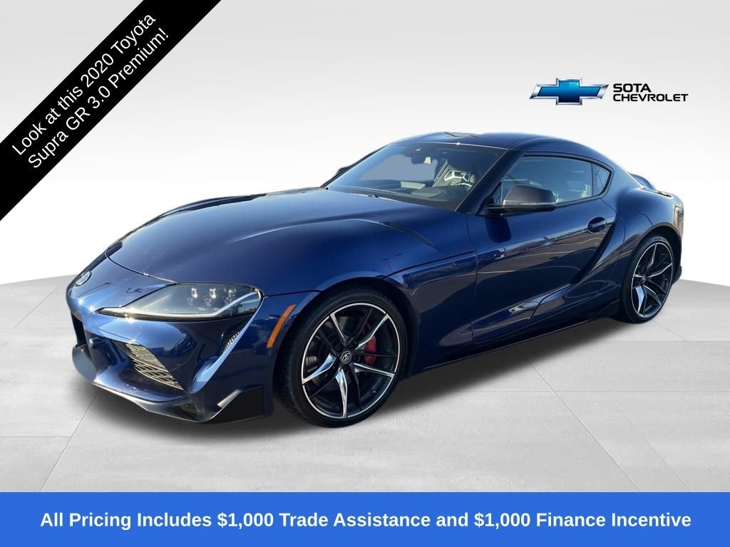 Used 2020 Toyota GR Supra Base with VIN WZ1DB4C06LW027110 for sale in Northfield, Minnesota