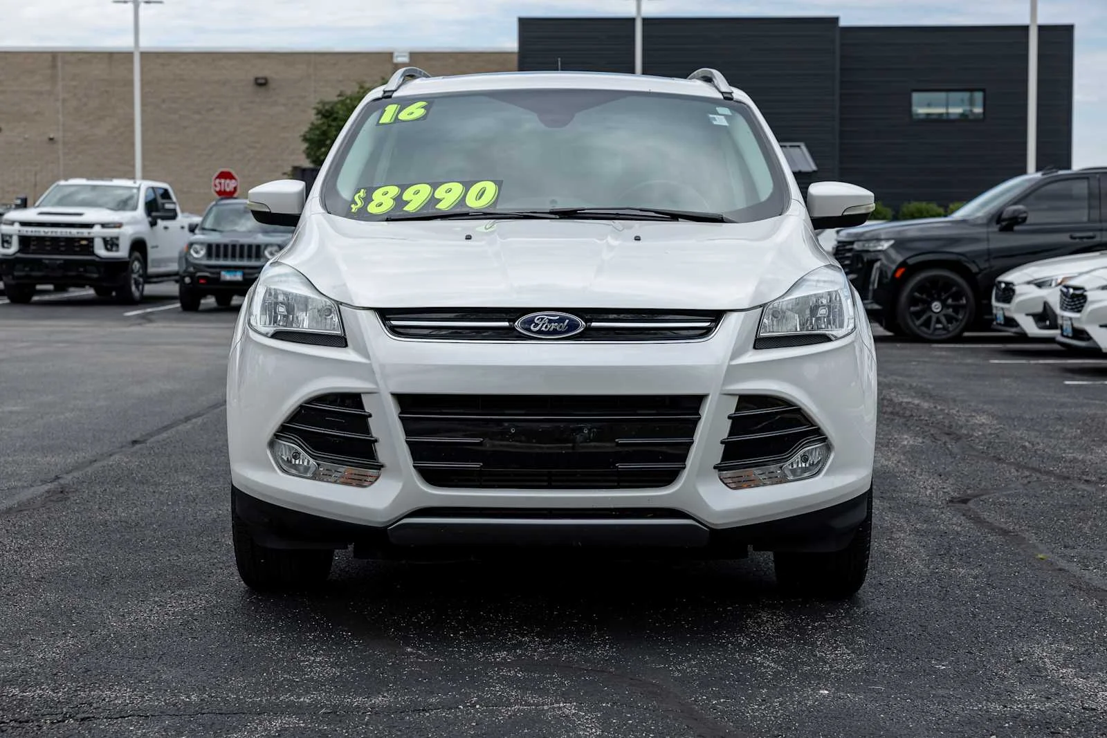 Used 2016 Ford Escape Titanium with VIN 1FMCU9J93GUB32347 for sale in Rockford, IL