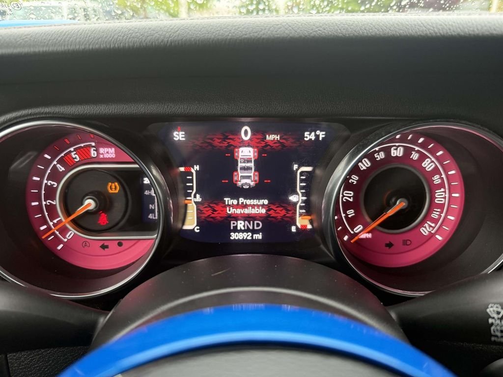 Used 2022 Blue Jeep Unlimited Sahara image 25