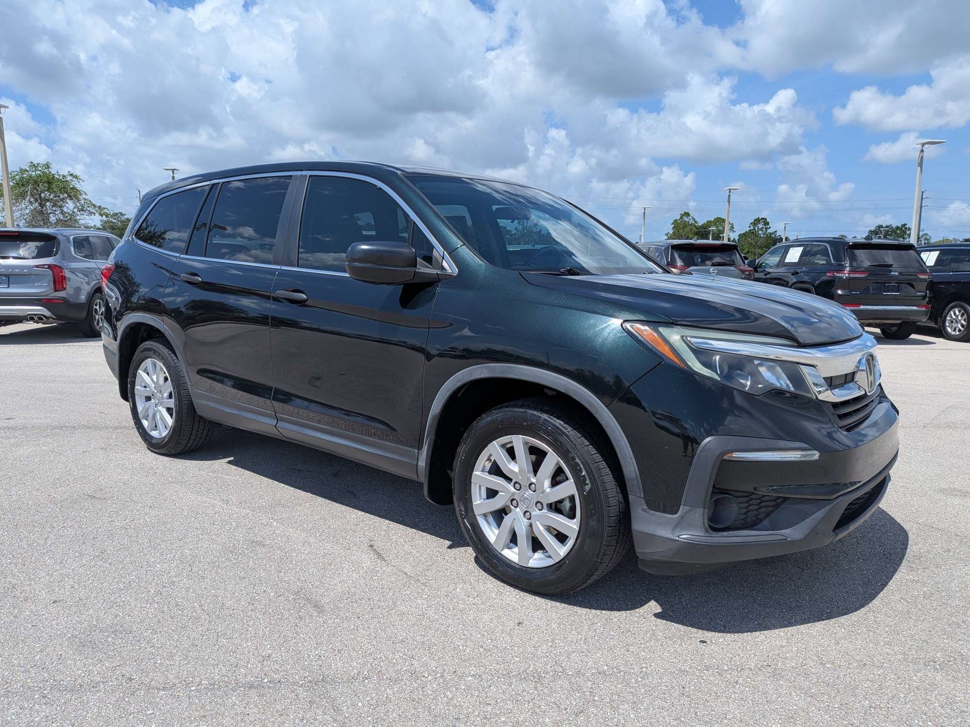 Used 2019 Crystal Black Pearl Honda LX image 2