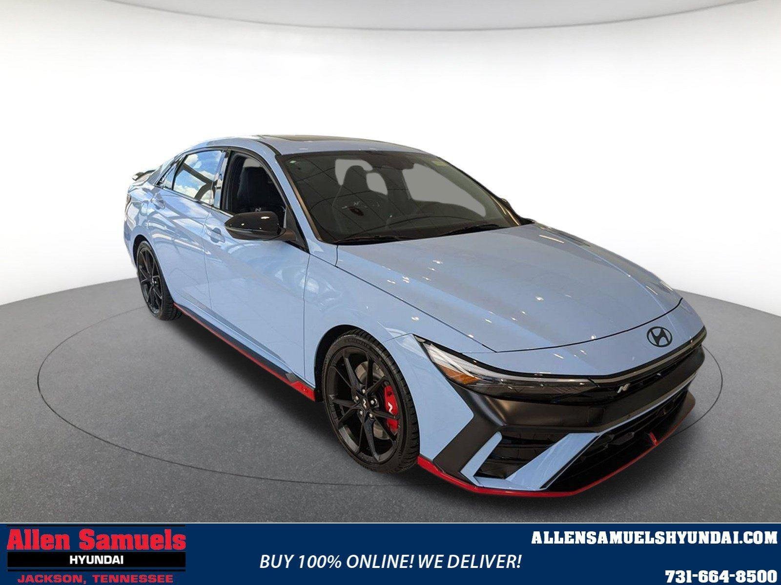 Performance Blue 2026 Hyundai Elantra N Sedan Front-Wheel Drive 