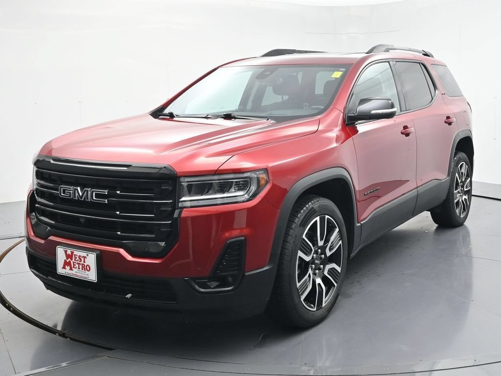Used 2021 GMC Acadia SLT with VIN 1GKKNULS8MZ140270 for sale in Monticello, Minnesota