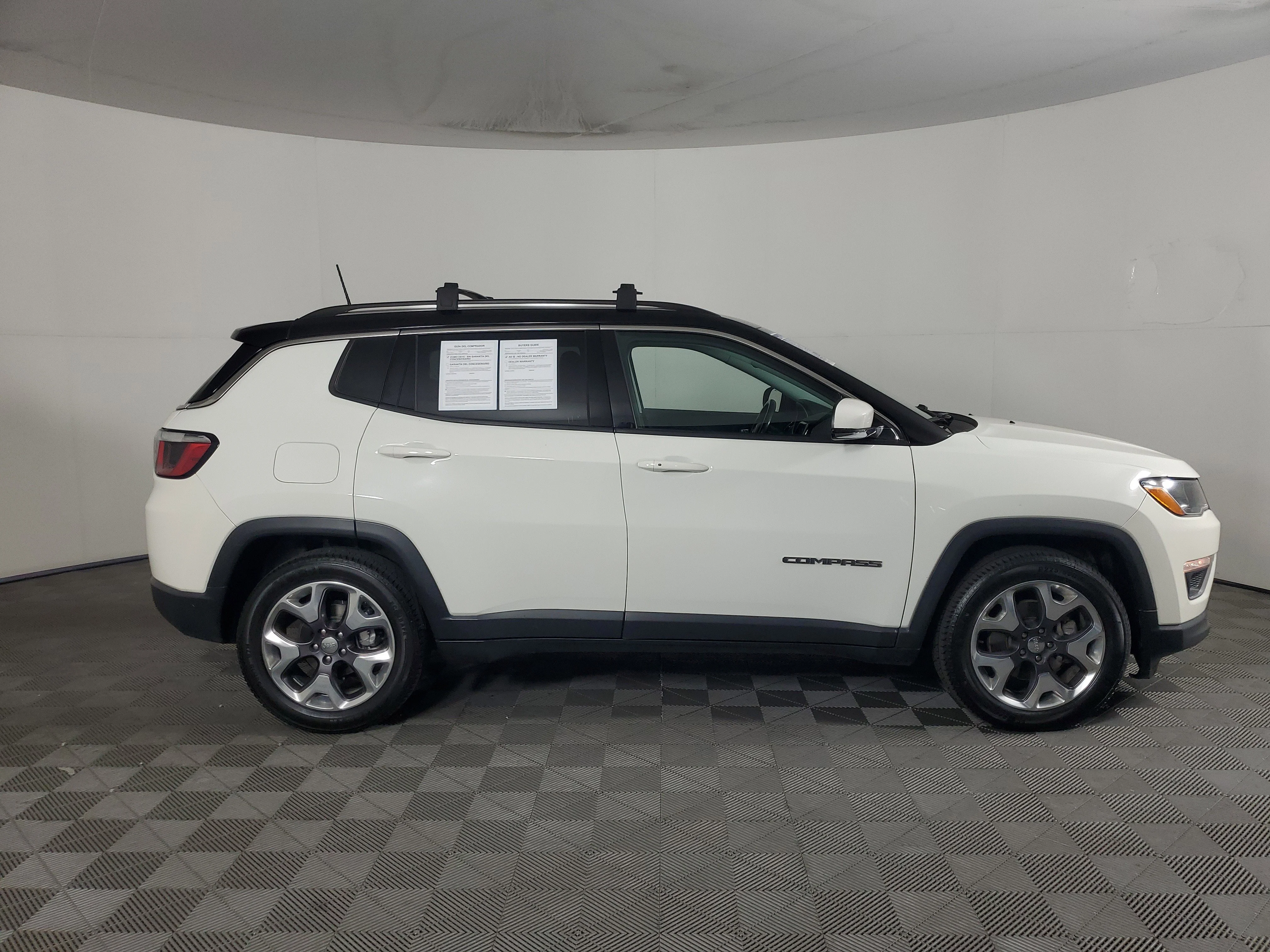 Used 2020 White Clearcoat Jeep Limited image 3