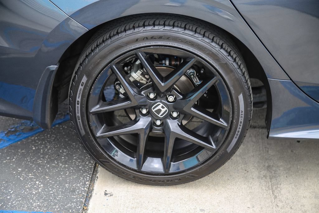 Certified Used 2025 Meteorite Gray Metallic Honda 4D SPORT image 36
