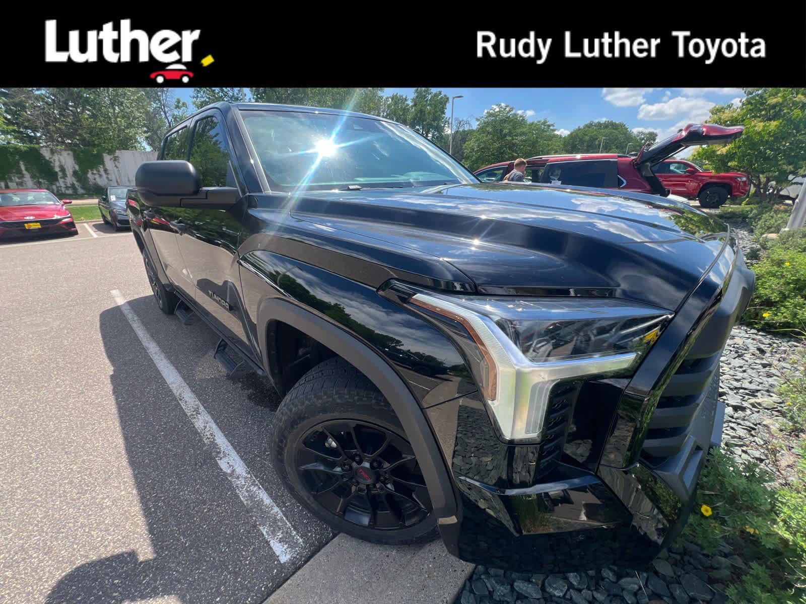 Used 2023 Midnight Black Metallic Toyota SR5 image 1