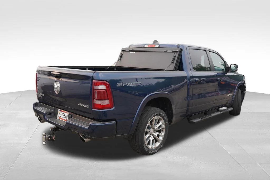 Certified Used 2022 Patriot Blue Pearlcoat Ram Laramie image 3