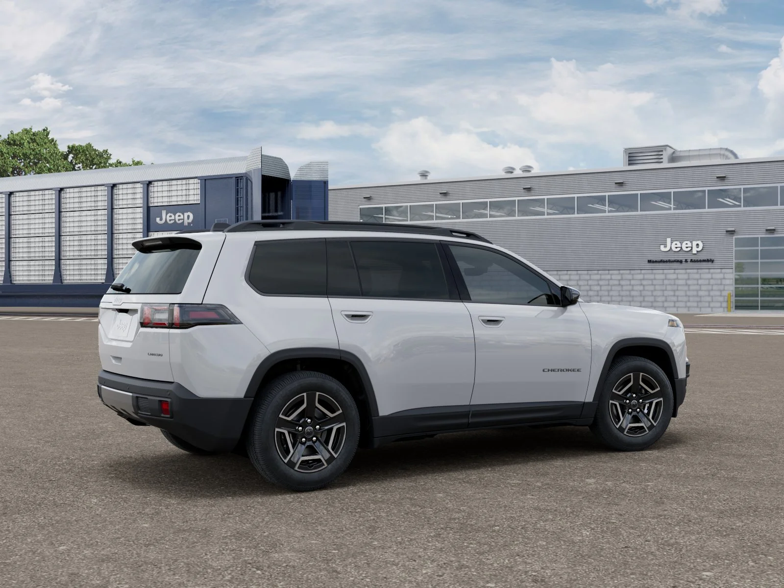 New 2026 Bright White Clear-Coat Exterior Paint Jeep Laredo image 30