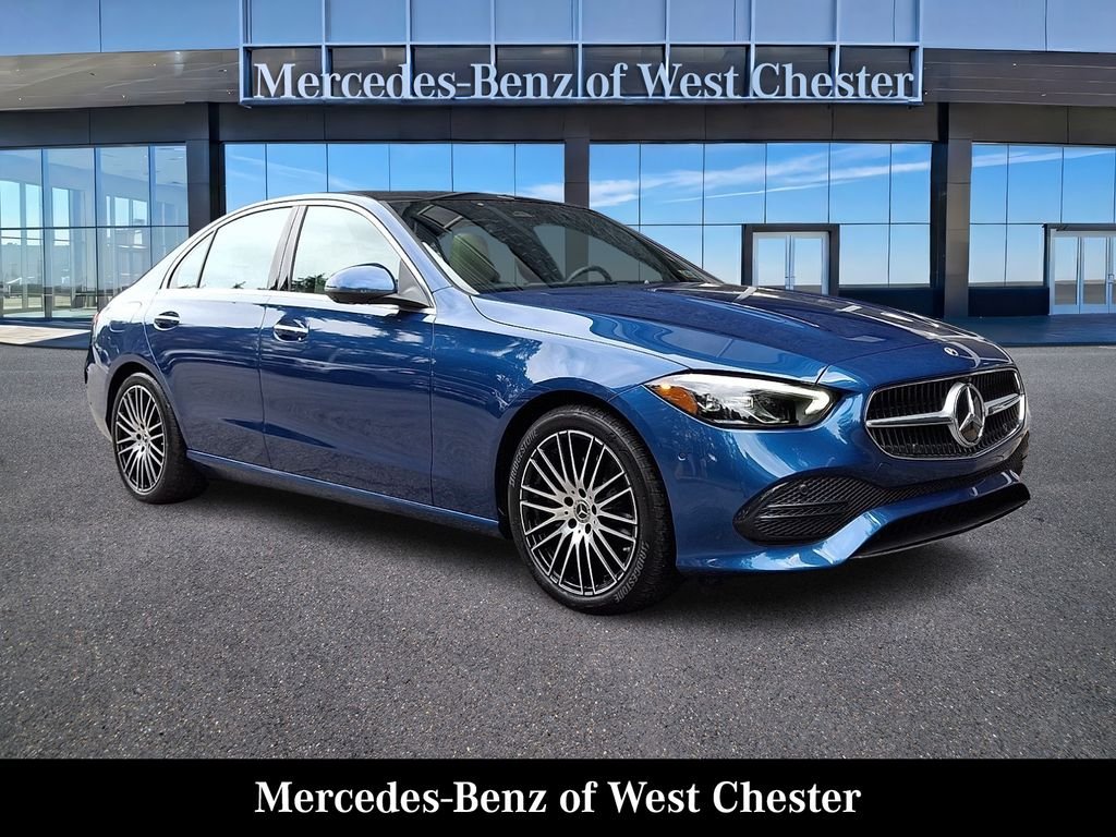 Certified Used 2026 Blue Mercedes-Benz C 300 image 1