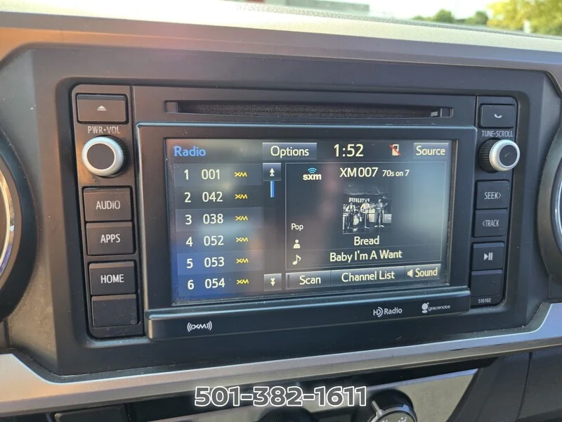 Used 2018 Midnight Black Metallic TOYOTA SR5 DOUBLE CAB 6