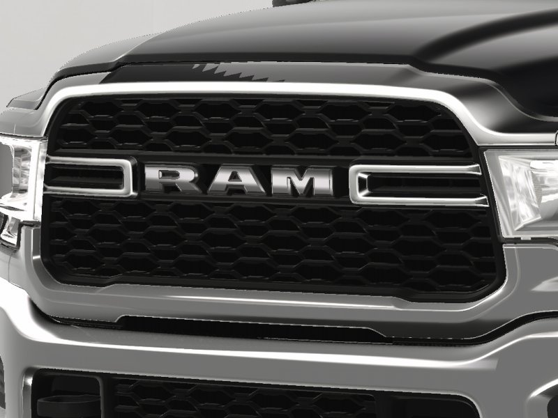 New 2024 Diamond Black Crystal Pearl-Coat Exterior Paint RAM Tradesman image 41