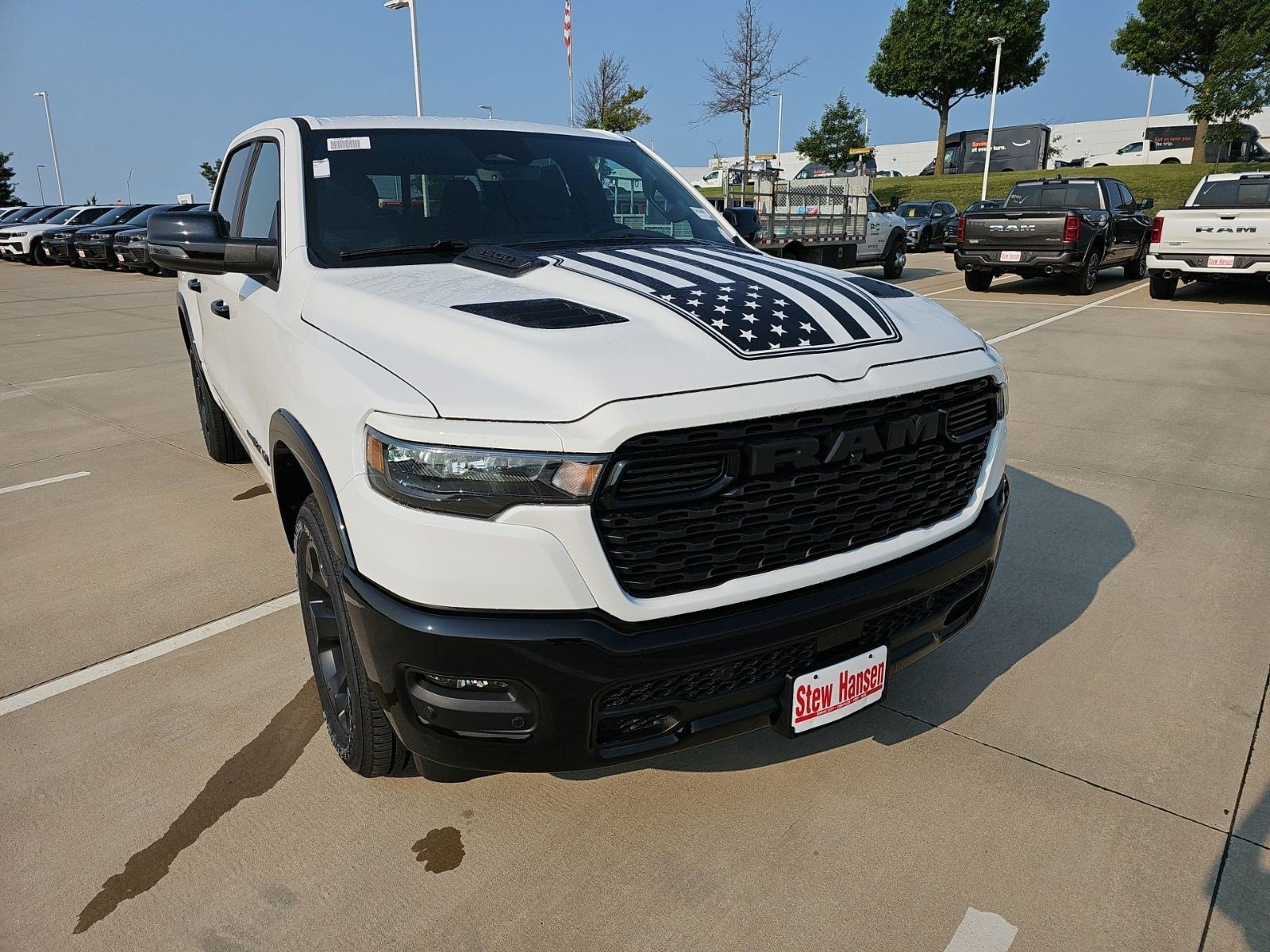 New 2026 Bright White Clearcoat Ram Big Horn image 7