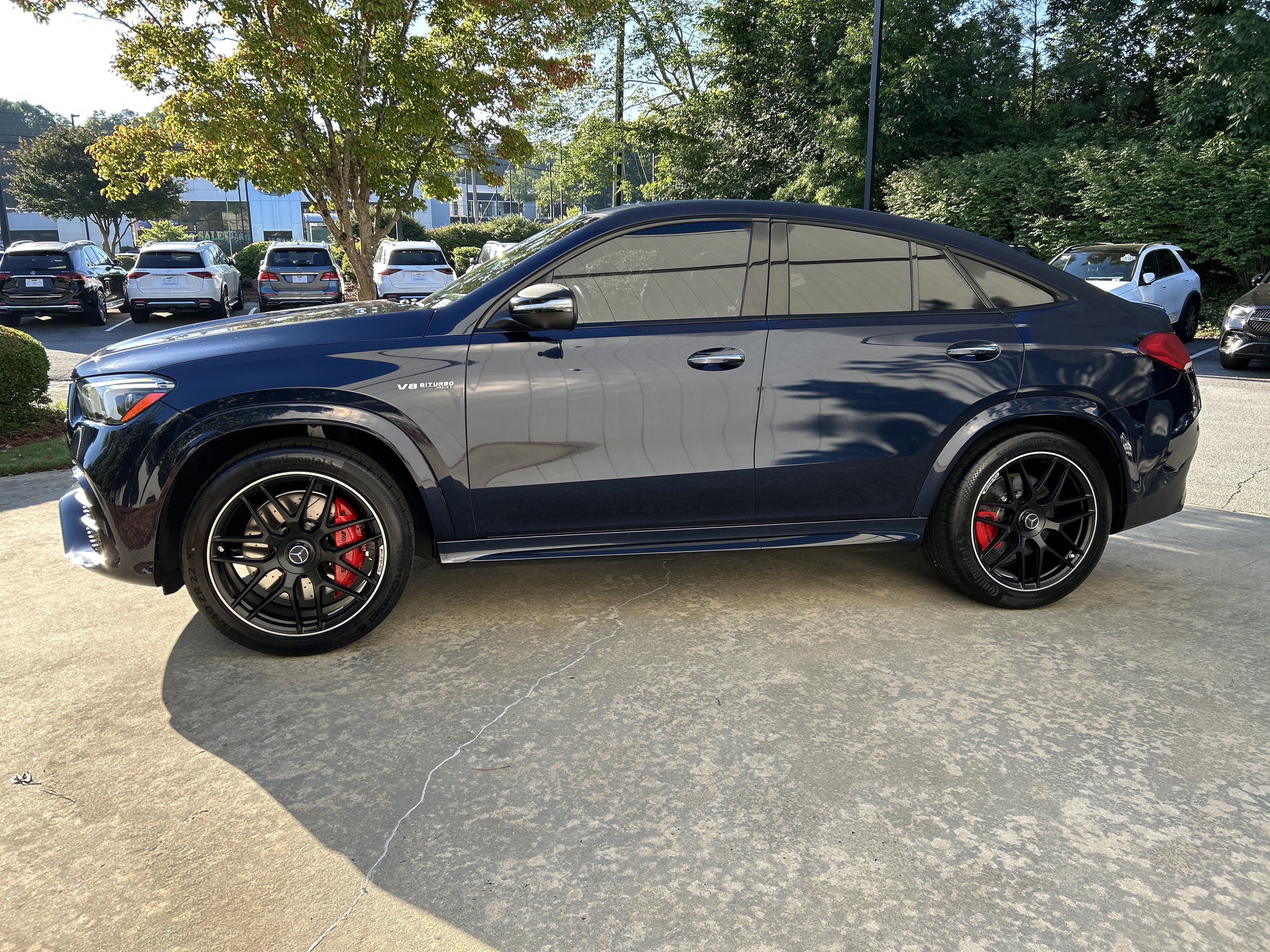 Certified Used 2021 Lunar Blue Metallic Mercedes-Benz AMG® GLE 63 S 4MATIC® Coupe image 14