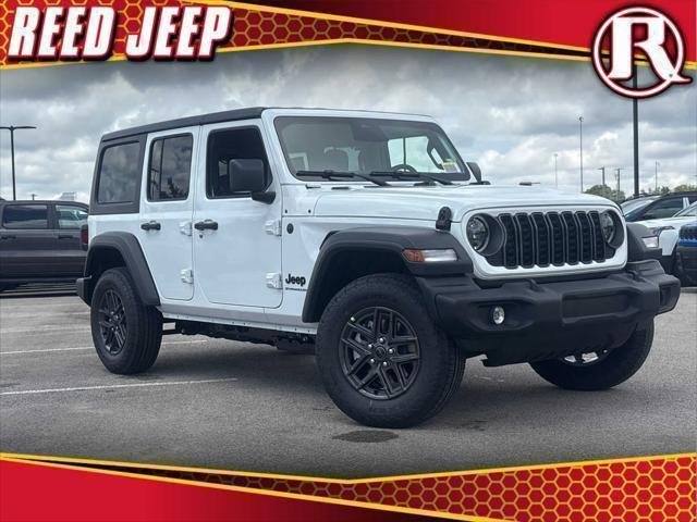 New 2026 Bright White Clear-Coat Exterior Paint Jeep Sport S image 1