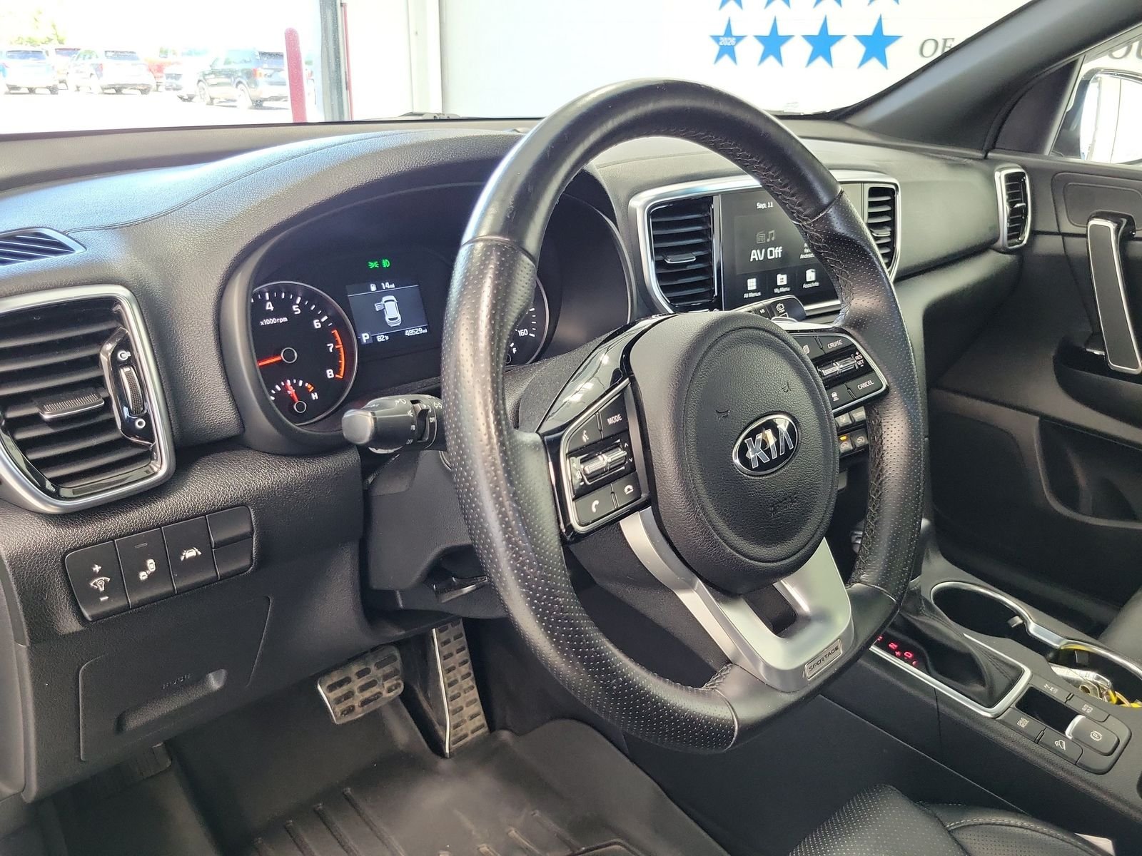 Used 2021 White Kia S image 10