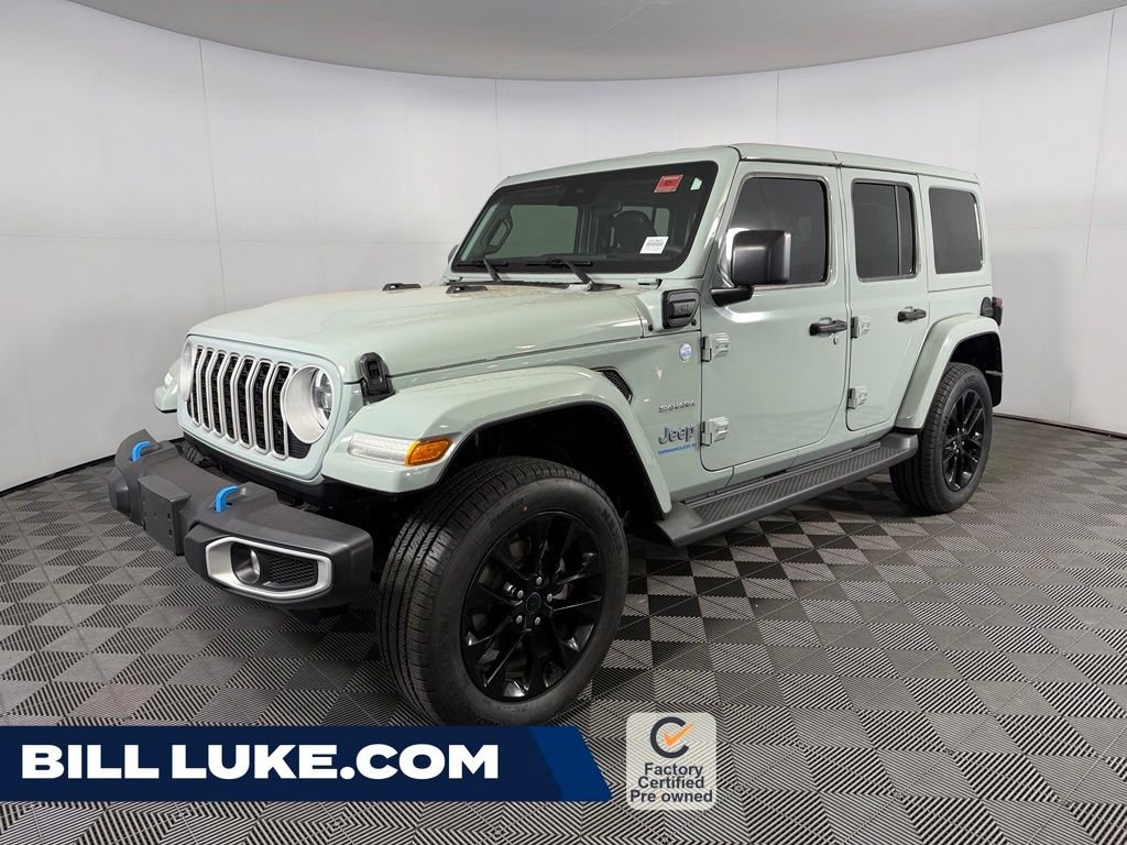 Used 2024 Earl Clearcoat Jeep Sahara 4xe image 1
