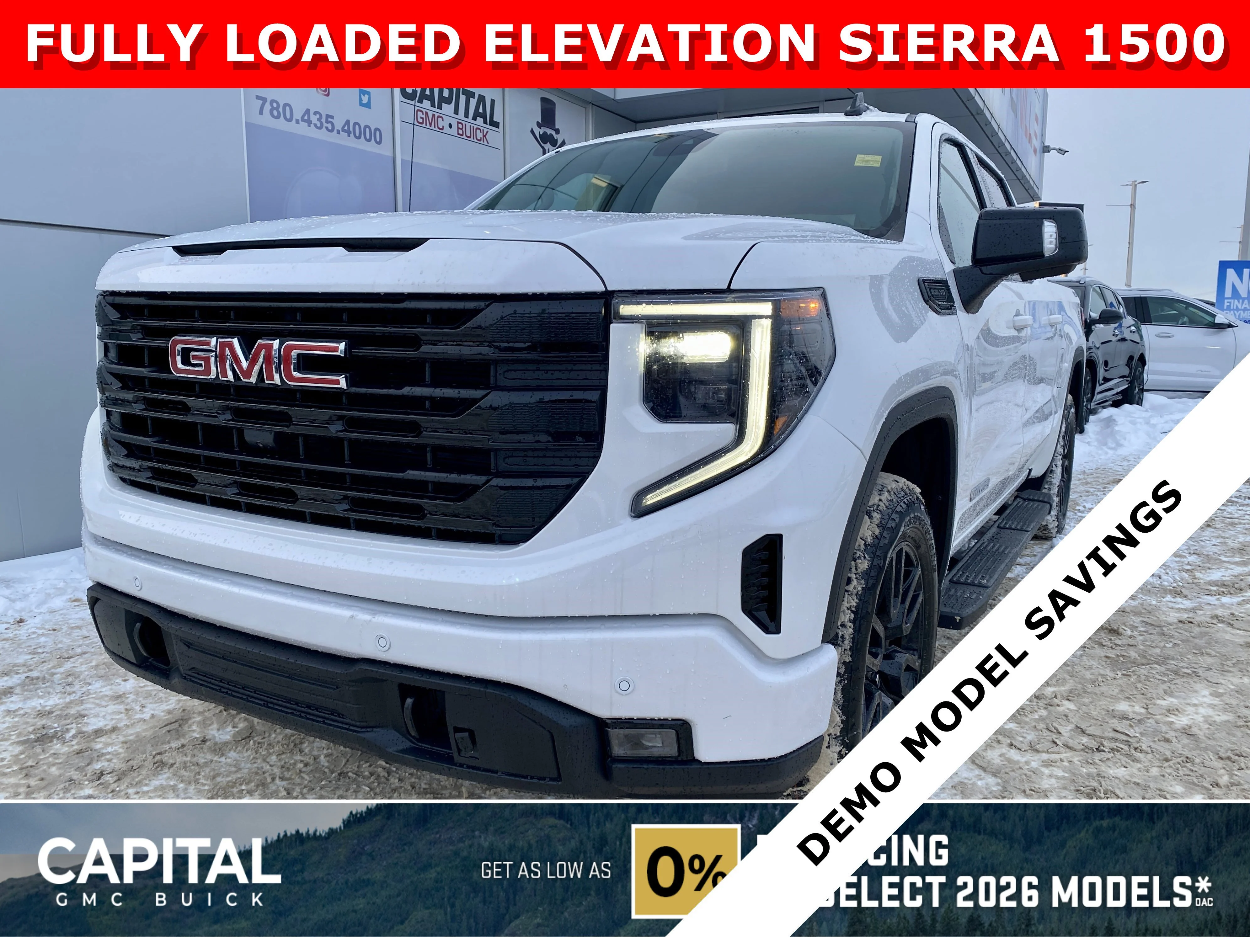 New 2026 Summit White GMC Elevation image 1