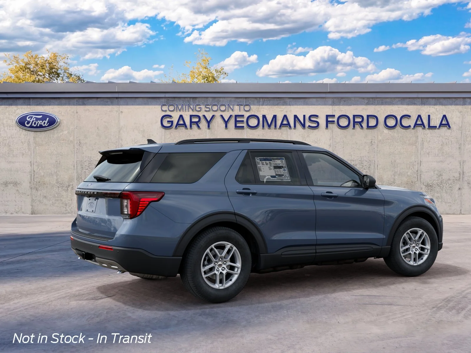 New 2027 Vapor Blue Metallic Ford Active image 6