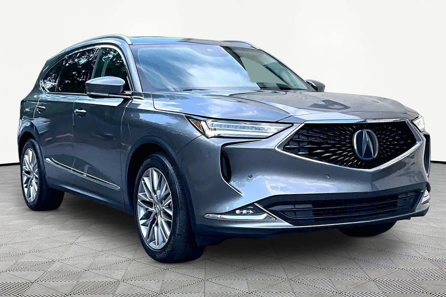 Used 2023 Liquid Carbon Metallic Acura w/Advance Package image 3