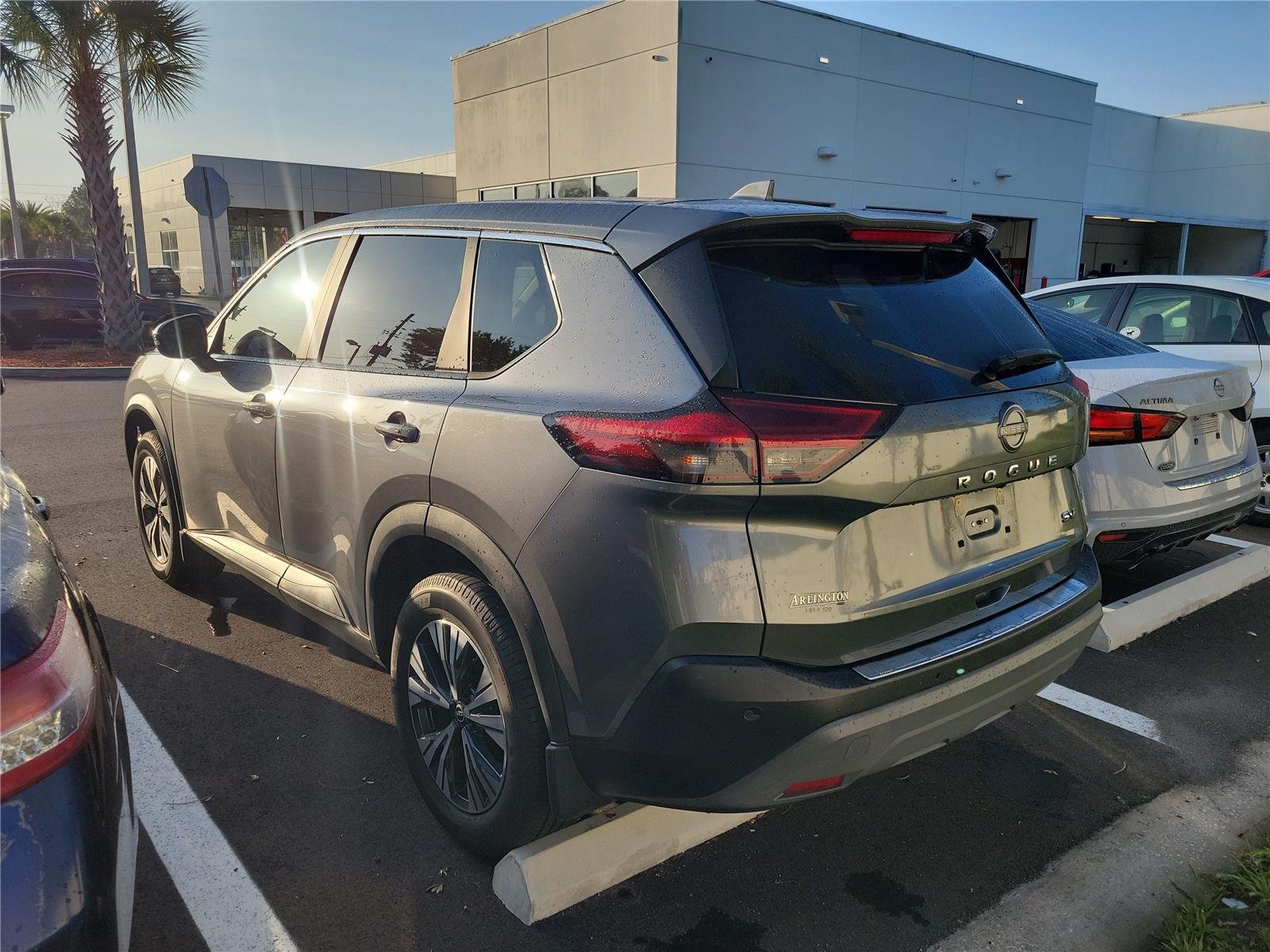 Used 2023 Gun Metallic Nissan SV image 2