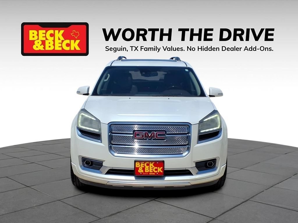 Used 2015 GMC Acadia Denali with VIN 1GKKRTKD2FJ225270 for sale in Seguin, TX