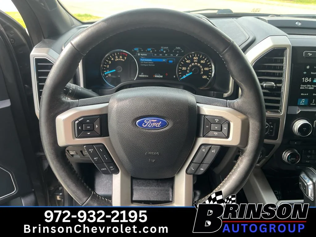 Used 2018 Magnetic Metallic Ford LARIAT image 10