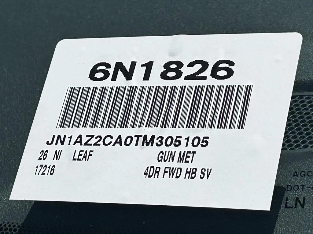 New 2026 Gun Metallic Nissan SV+ image 23
