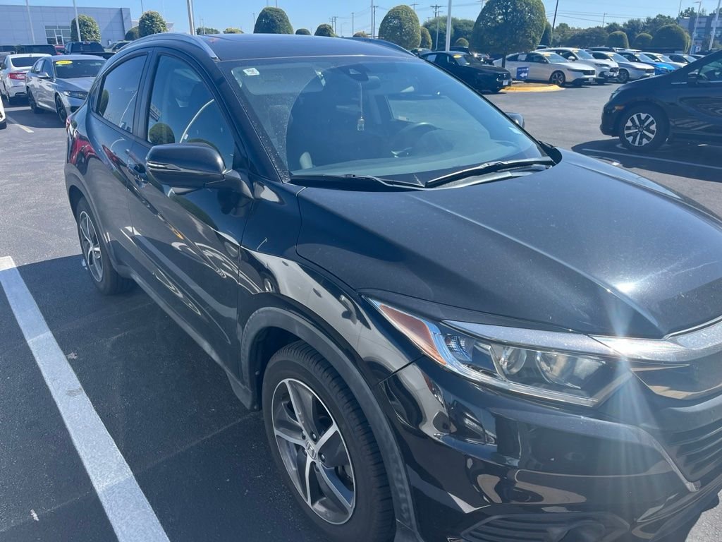 Certified Used 2021 Crystal Black Pearl Honda EX image 3