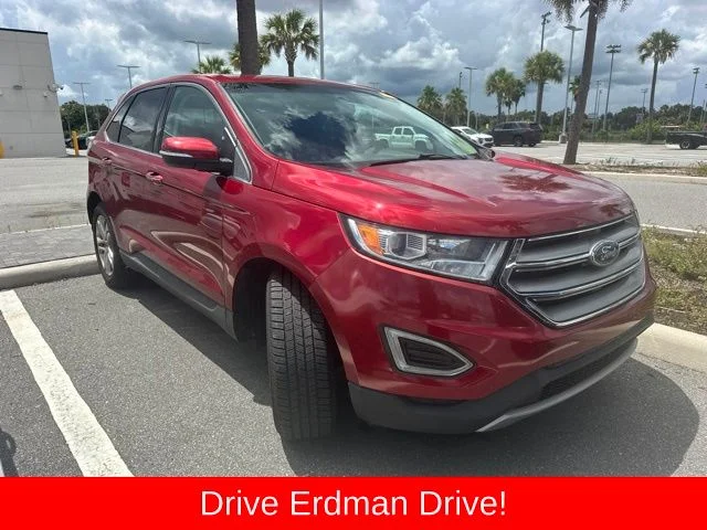 Used 2018 Red Ford Titanium image 21